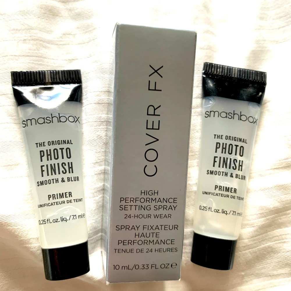 Smashbox Primer & CoverFX setting spray bundle